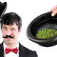 Illustration for article titled You Can Wear This Fashionable Strainer as a Hat